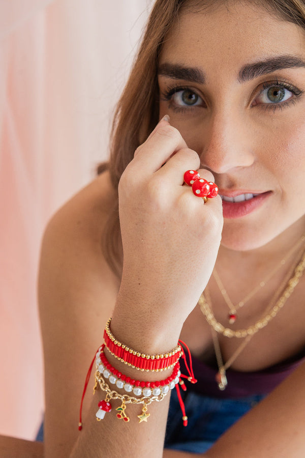 Anillo Threefungus Gold