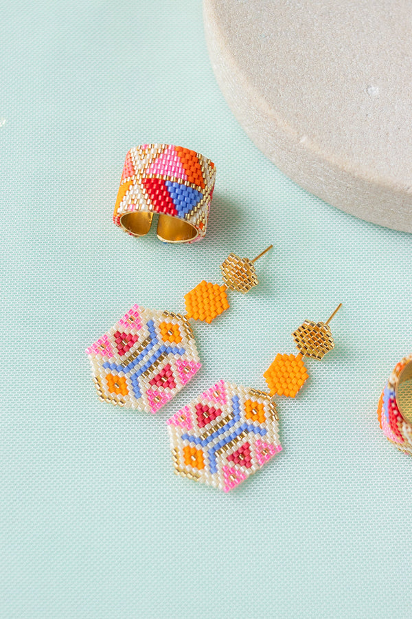 Aretes Miyuki Hexagonal