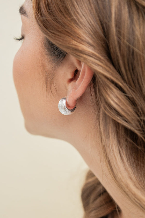 Aretes Platedos Iliana