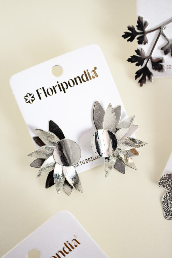 Aretes Sol Petalos