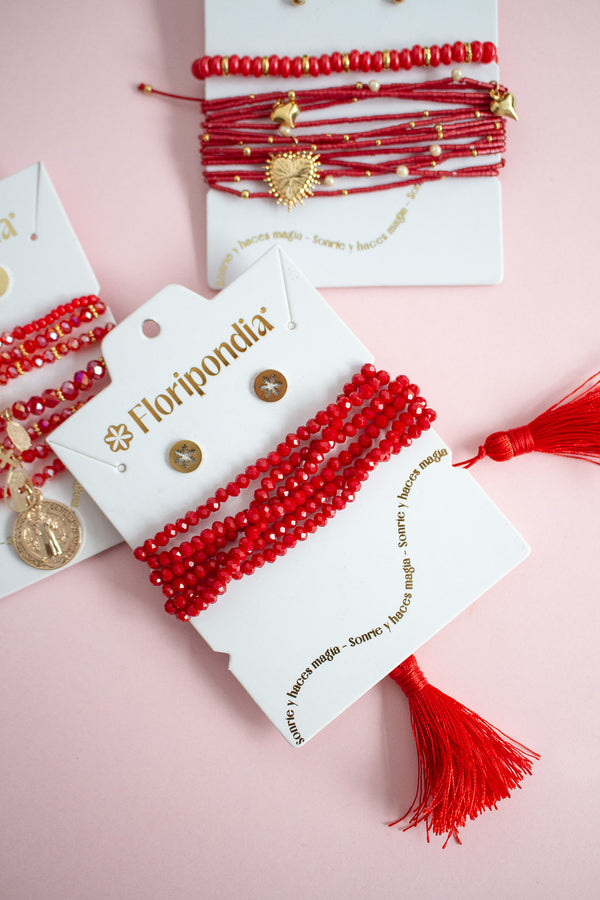 Brazalete Rojo Muranos