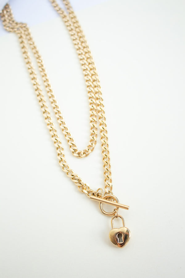 Cadena Dorada Candado