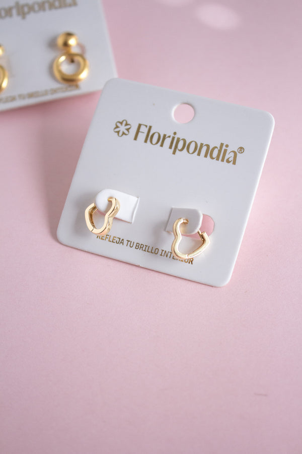 Candongas Corazon Mini