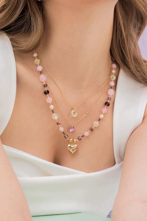 Collar Corazon Swarovski 119