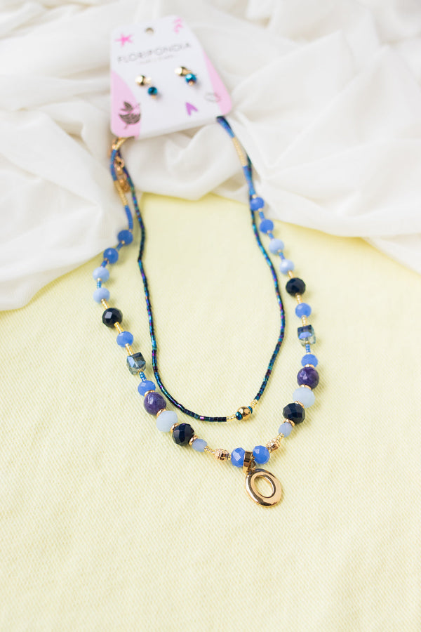 Collar Duo Azul 301