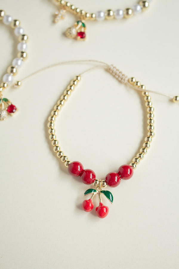 Pulsera Ajustable Cereza