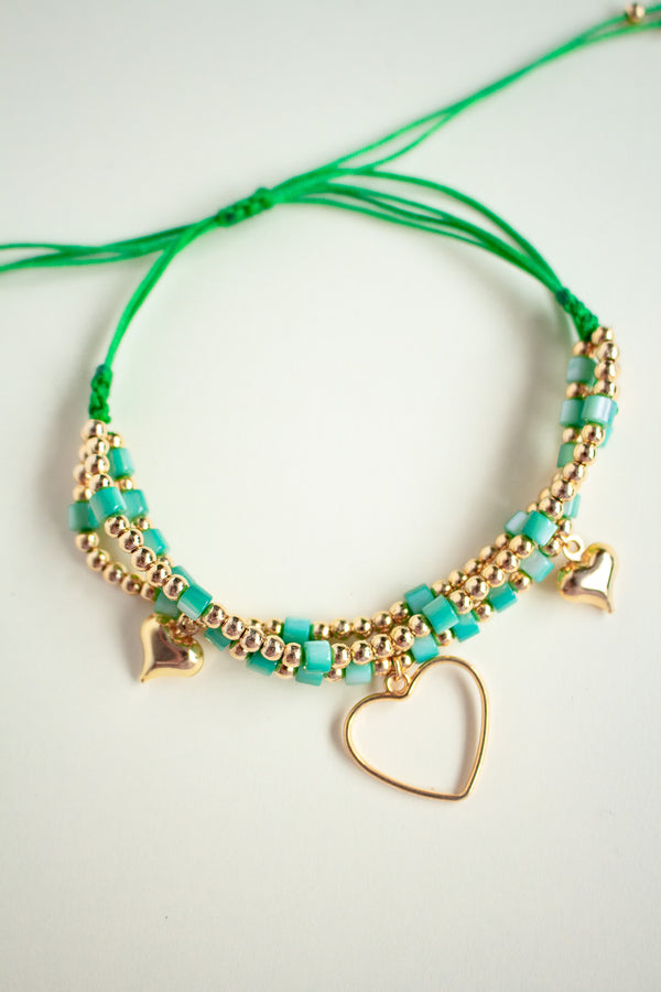 Pulsera Corazon Hueco