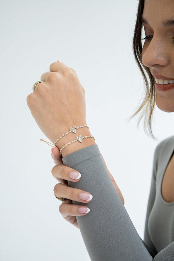 Setpulseras Goldand Silver