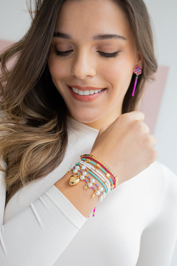 Setpulseras Mostacilla Colors